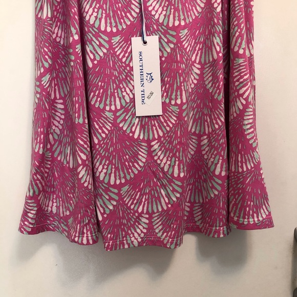 Southern Tide Sea Shell Phlox Pink Tank NWT Small - Picture 3 of 8